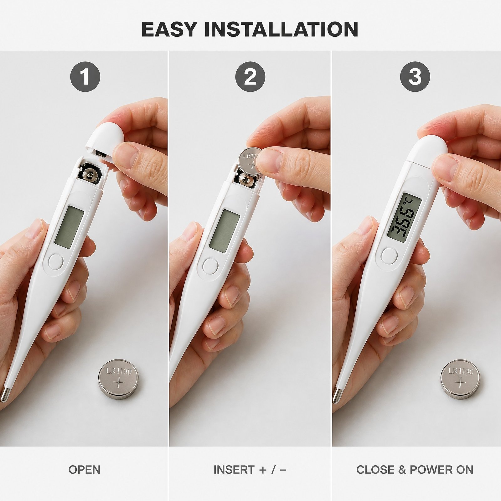 1.5V AG10 Button Cell Battery for Everyday Devices, 70mAh High Energy Density with Leak-Proof Design and Long Shelf Life - Image 2