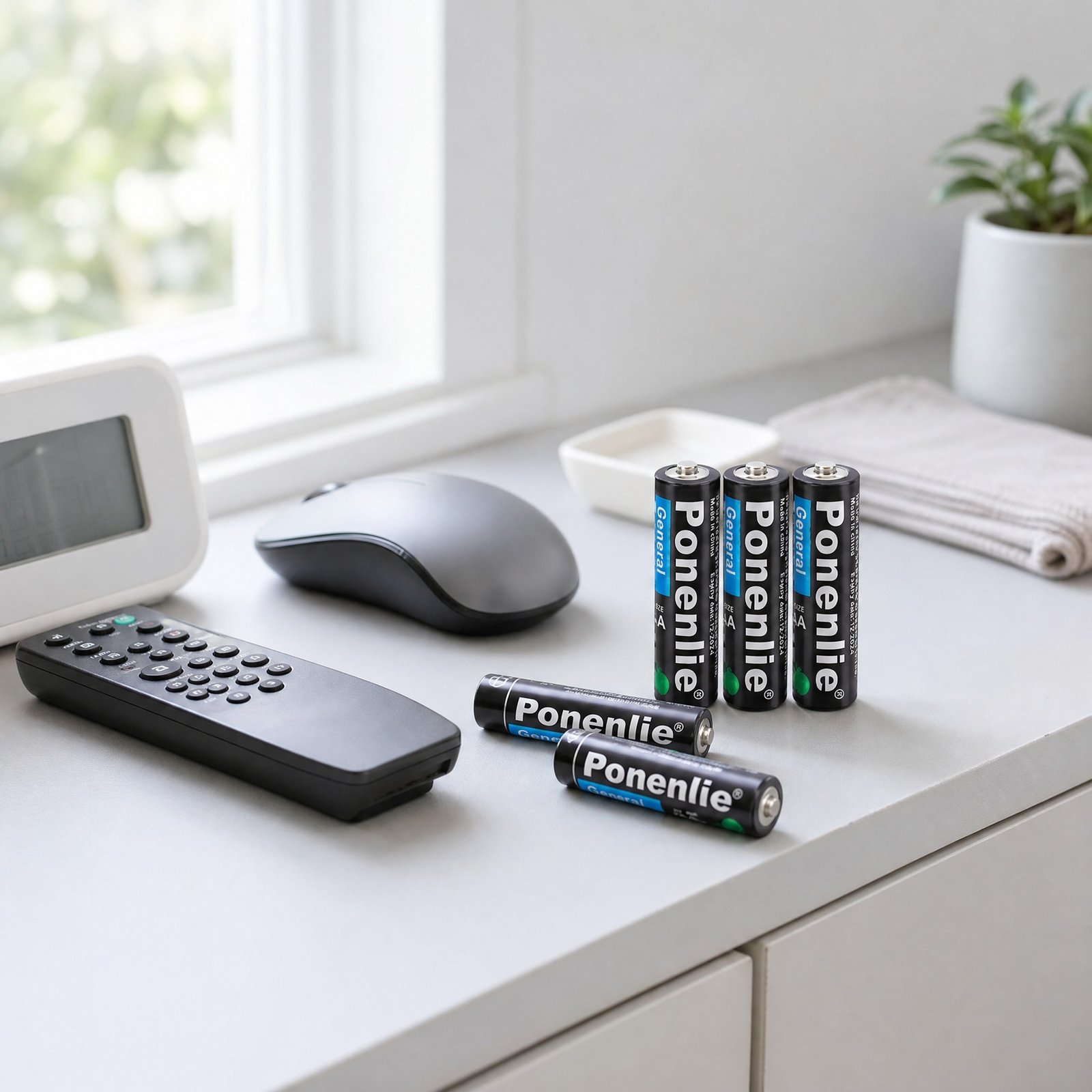 1.5V AA Carbon Zinc Battery for Everyday Devices, Heavy Duty Dry Cell with Leak-Proof Design and Long Shelf Life - Image 3