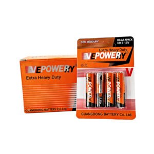 Carbon zinc battery AA
