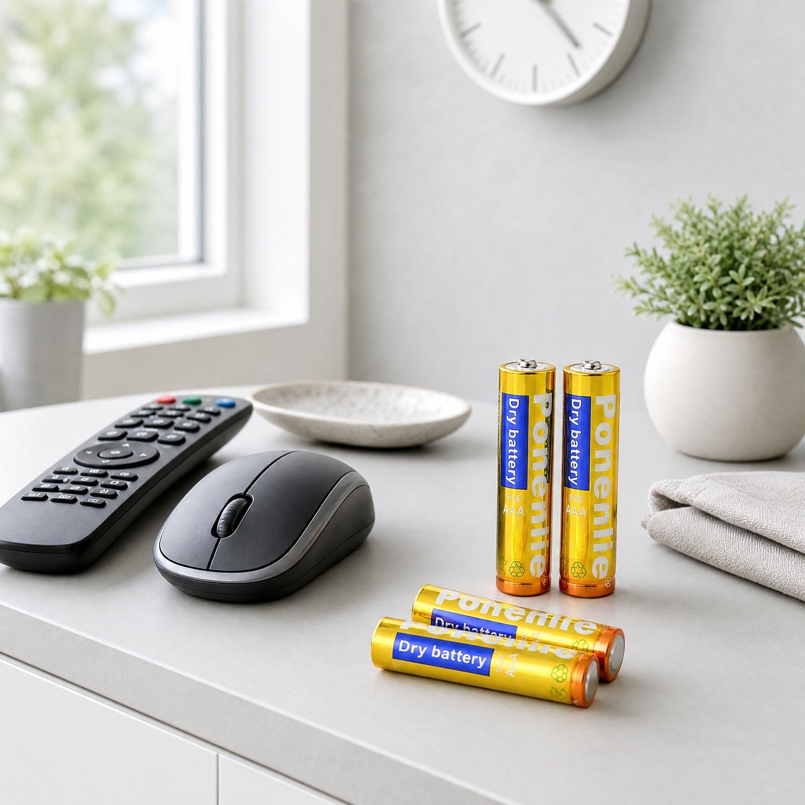 1.5V AAA Alkaline Battery for Everyday Devices, 1000mAh High Energy Density with Leak-Proof Design and Long Shelf Life - Image 3